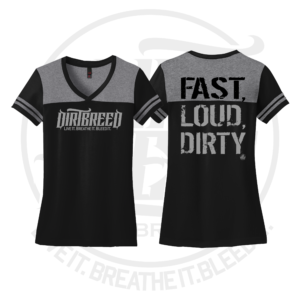 Ladies Dirt Track Racing Shirt