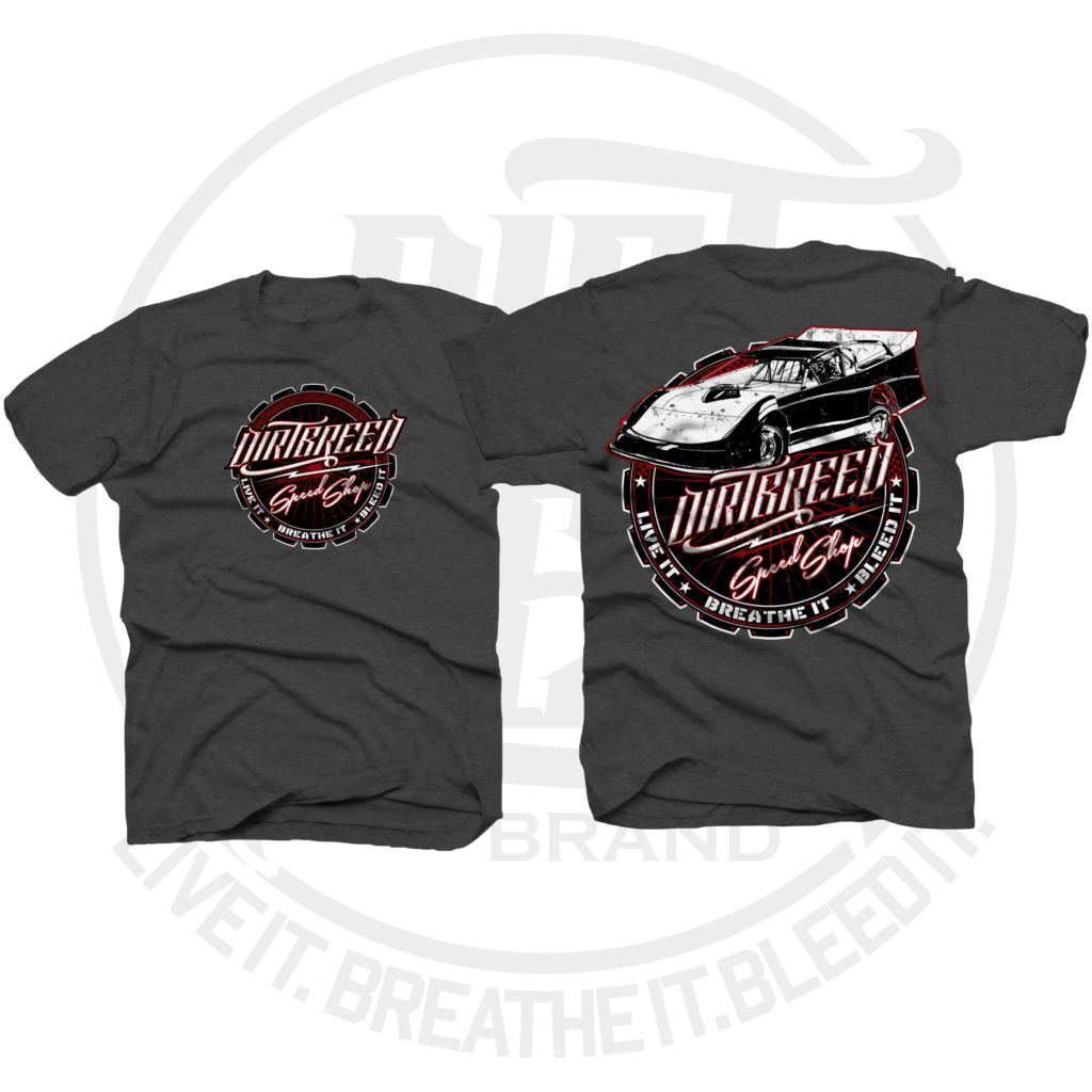 DirtBreed Speed Shop Dirt Track Dirt Late Model Racing T-shirts - Dirt ...