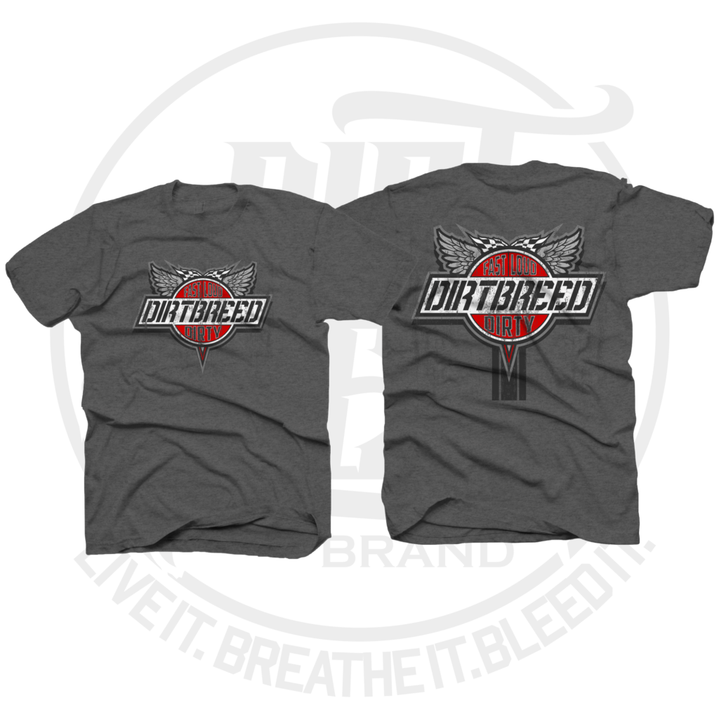 DirtBreed Unisex Racing Shirt Vintage Victory Lane Dirt Track Racing Shirt