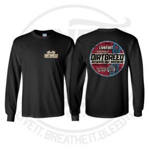 DirtBreed Vintage Oil Can Long Sleeve Dirt Track Apparel